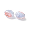 Two Tone Transparent Acrylic Beads OACR-D304-01G-2