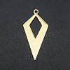 201 Stainless Steel Open Back Bezel Pendants LS-STAS-R111-LA173-14-1