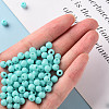 Opaque Acrylic Beads MACR-S370-C6mm-SS2107-5