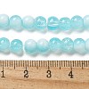 Crackle Glass Beads Strands X-GLAA-U001-6mm-08-4