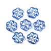 Czech Pressed Glass Beads GLAA-I061-16A-1