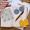 Silicone Clay Texture Mat AJEW-WH0447-009-5