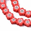 Handmade Polymer Clay Beads Strands CLAY-S096-042B-3