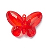 Transparent Acrylic Pendants TACR-K002-07-3
