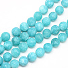 Natural White Jade Bead Strands X-G-R297-10mm-45-1