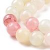 Natural Colorful Green Jade Beads Strands G-G757-01-12mm-6