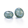 Transparent Handmade Blown Glass Globe Beads GLAA-T012-19C-2