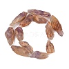 Raw Rough Natural Purple Phantom Quartz Purple Lodolite Quartz Beads Strands G-A305-A02-01-3