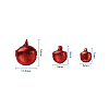 600Pcs 3 Style Aluminum Bell Charms ALUM-YW0001-01-3