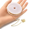 DIY Chain Bracelet Necklace Making Kit DIY-YW0007-05G-3