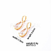 Elegant Fashion Earrings with Colorful Diamonds TJ6016-3-1