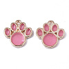 Alloy Resin Pendants RESI-R430-02D-LF-2