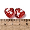 Glass Enamel Beads GLAA-Q125-01-5