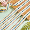 Polycotton Arrow Print Jacquard Ribbons SRIB-WH0011-113D-5