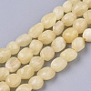 Natural Topaz Jade Beads Strands G-S363-025-1