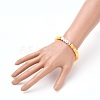 (Jewelry Parties Factory Sale)Polymer Clay Heishi Beads Stretch Bracelets BJEW-JB05711-05-4
