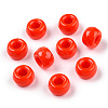 Opaque Plastic Beads KY-T025-01-F10-1