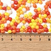 6/0 Opaque Baking Paint Glass Seed Beads X1-SEED-M012-02A-30-4