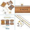 Craftdady DIY Brass Ball Chain Jewelry Making Kits DIY-CD0001-06-10