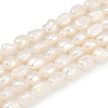 Natural Cultured Freshwater Pearl Beads Strands PEAR-P064-20A-04A-02-2