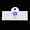 Paper Foldable Tartan Header Cards CDIS-T004-26A-2