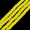 Transparent Glass Beads Strands EGLA-A034-T8mm-MD29-2