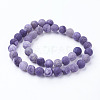 Natural Crackle Agate Beads Strands G-G055-10mm-8-2