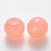 Imitation Jelly Acrylic Beads JACR-R024-01B-01-2