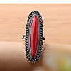Alloy and Resin Finger Rings FS-WGB9ABA-05-1