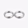 304 Stainless Steel Open Jump Rings X-STAS-F174-14P-2