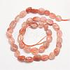 Natural Sunstone Bead Strands G-L459-05-2