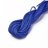 Round Waxed Polyester Cord YC-WH0005-10-1