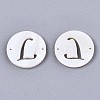 Natural Freshwater Shell Links Connectors SHEL-S276-120L-2