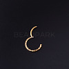 316L Surgical Stainless Steel Wheat Hoop Nose Rings WG7F55C-03-1