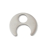 304 Stainless Steel Pendants STAS-Q354-03P-1