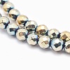 Electroplate Non-magnetic Synthetic Hematite Beads Strands G-L486-E-19-2