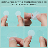 Fingerinspire 100Pcs Transparent Circle DIY-FG0003-42-5