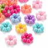 Opaque Acrylic Bead Frames X-TACR-S153-01B-M-1
