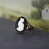 Alloy with Resin Finger Rings FS-WGE901F-03-2