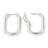 Brass Huggie Hoop Earrings EJEW-L234-027A-3