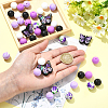 41Pcs 7 Styles Silicone Beads SIL-YW0002-64-3