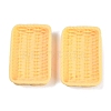 Rattan Basket Resin Cabochons RESI-Q014-07I-1