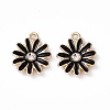 Alloy Rhinestone Pendants PALLOY-P287-01LG-02-2