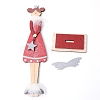 Natural Basswood Display Decorations WOOD-WH0115-40-2