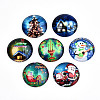 Glass Cabochons GGLA-S036-18A-3