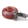 5 Segment Colors Round Aluminum Craft Wire AW-E002-2mm-B03-5