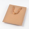 Rectangle Kraft Paper Bags with Handle AJEW-L048B-02-3
