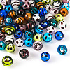 64Pcs 16 Styles Handmade Lampwork Beads LAMP-TA0001-59A-2