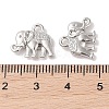 Vintage Elephant Charms X-PALLOY-ZN-47017-N-FF-3