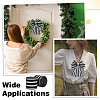 Burlap Ribbons SRIB-WH0011-384B-5